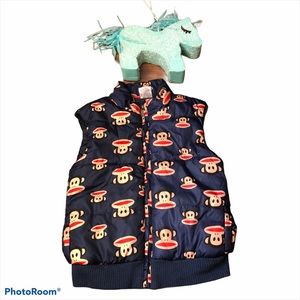 Paul Frank puffer Vest Size 4T